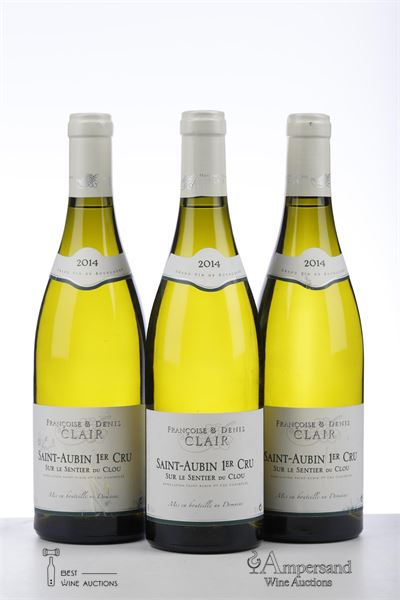 SAINT AUBIN SUR LE SENTIER DU CLOU 2014 - Francoise et Denis Clair - 3 Bottles