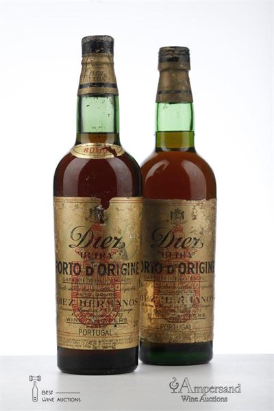 DIEZ ULTRA PORT NV - Diez Hermanos - 70ies - 2 Bottles