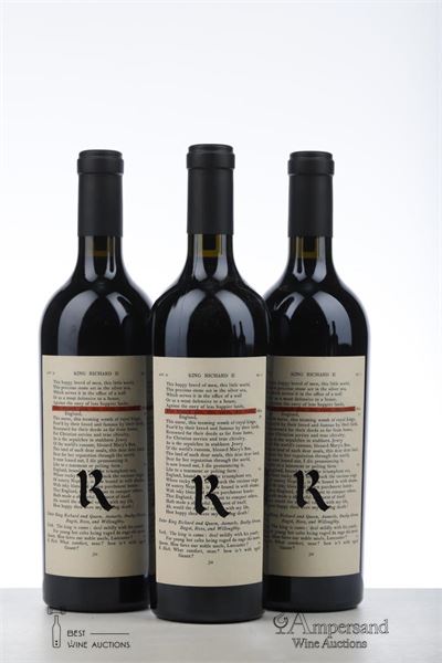 THE BARD 2019 - Realm Cellars - 3 Bottles