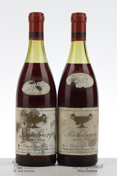 RICHEBOURG 1983 - Gros Frere et Soeur - 2 Bottles
