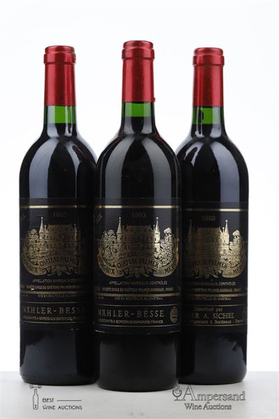 PALMER 1993 - Mc - 3 Bottles