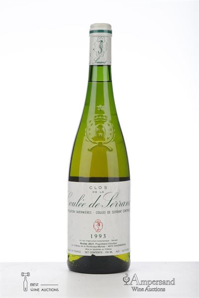 CLOS DE LA COULEE DE SERRANT 1993 - Nicolas Joly - 1 Bottle