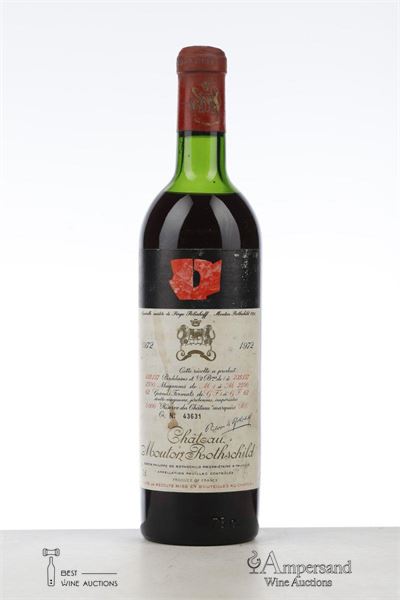 MOUTON ROTHSCHILD 1972 - Mc - 1 Bottle