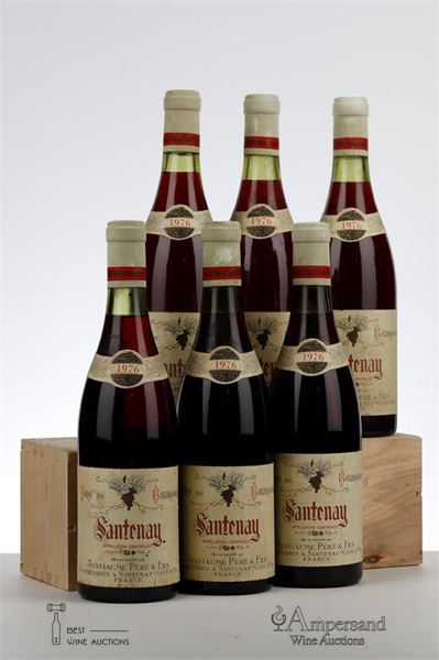 SANTENAY 1976 - Jessiaume - 6 Bottles