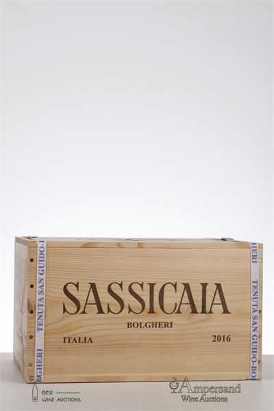 SASSICAIA 2016 - Tenuta San Guido - 6 Bottles - Owc 6