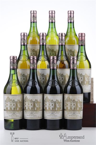 HAUT BRION BLANC 1982 - Mc - 11 Bottles - Owc 12