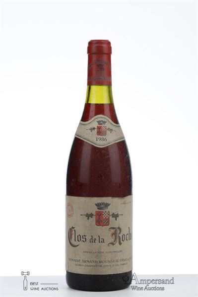 CLOS DE LA ROCHE 1986 - Armand Rousseau - 1 Bottle