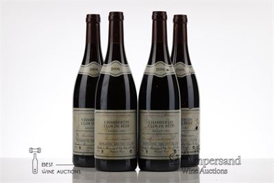 CHAMBERTIN CLOS DE BEZE 2006 - Bruno Clair - 4 Bottles