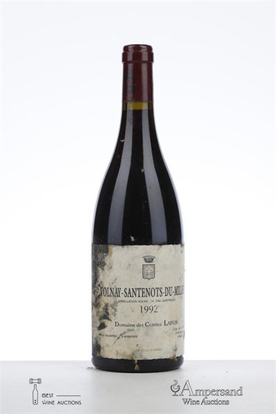 VOLNAY SANTENOTS DU MILIEU 1992 - Comtes Lafon - 1 Bottle