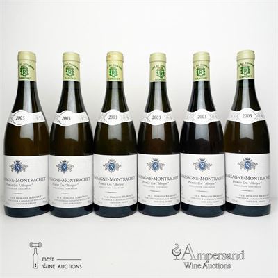 CHASSAGNE MONTRACHET MORGEOT 2003 - Ramonet - 6 Bottles
