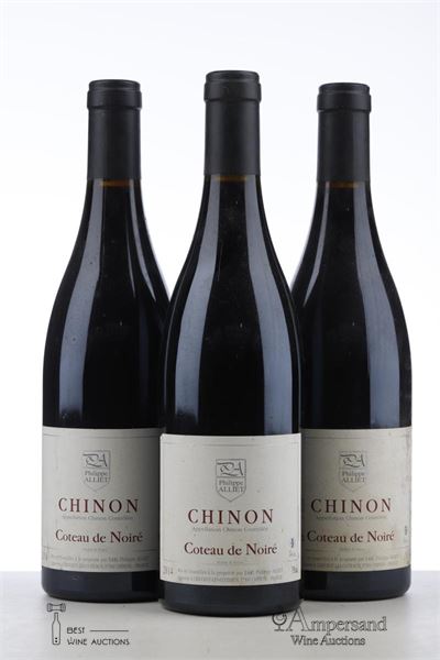 CHINON COTEAU DE NOIRE 2014 - Philippe Alliet - 3 Bottles