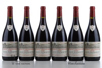 GEVREY CHAMBERTIN CLOS ST JACQUES Armand Rousseau 1996 - 6 Bottles