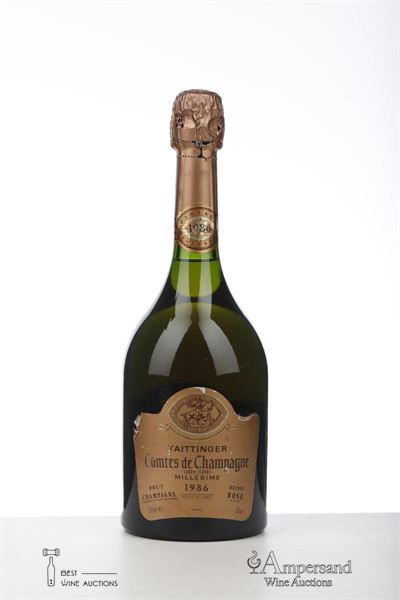 TAITTINGER COMTES DE CHAMPAGNE ROSE 1986 - Taittinger - 1 Bottle