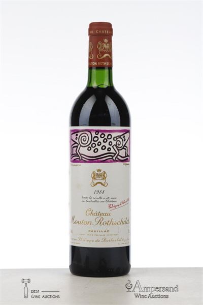 MOUTON ROTHSCHILD 1988 - Mc - 1 Bottle