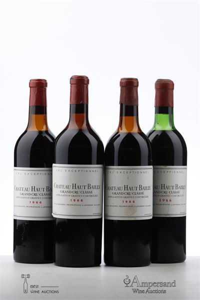 HAUT BAILLY 1966 - Sanders - 4 Bottles