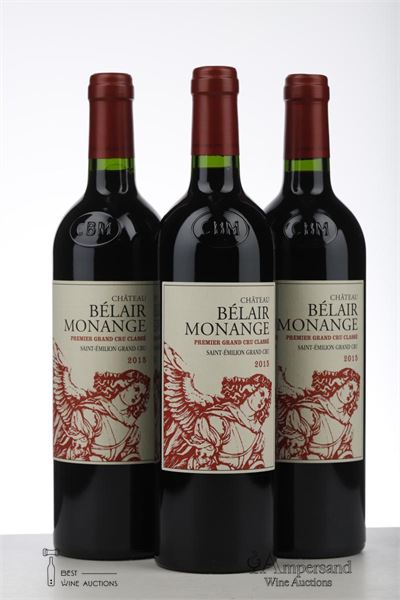 BELAIR MONANGE 2015 - Mc - 3 Bottles