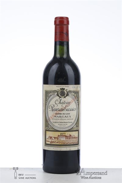 RAUZAN GASSIES 1977 - Mc - 1 Bottle