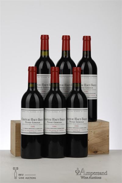 HAUT BAILLY 1986 - Mc - 6 Bottles