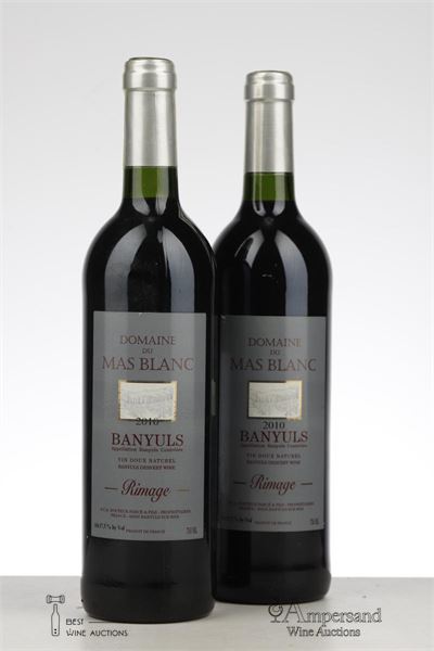 BANYULS RIMAGE 2010 - Domaine du Mas Blanc - 2 Bottles