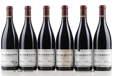 RICHEBOURG 1999 - Domaine de la Romanee Conti - 6 Bottles - Owc 6