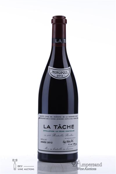LA TACHE 2012 - Domaine de la Romanee Conti - 1 Bottle