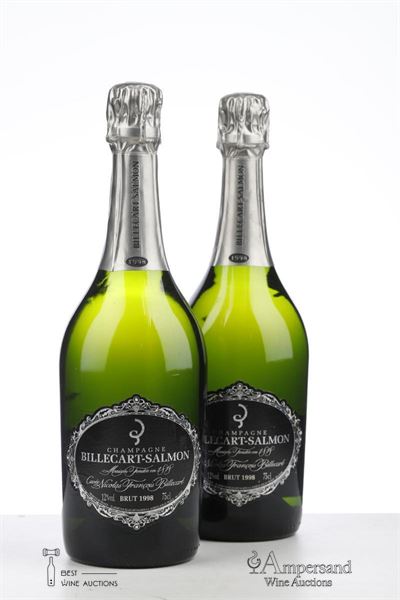 BILLECART SALMON CUVEE NICOLAS FRANCOIS BILLECART 1998 - Billecart Salmon - 2 Bottles