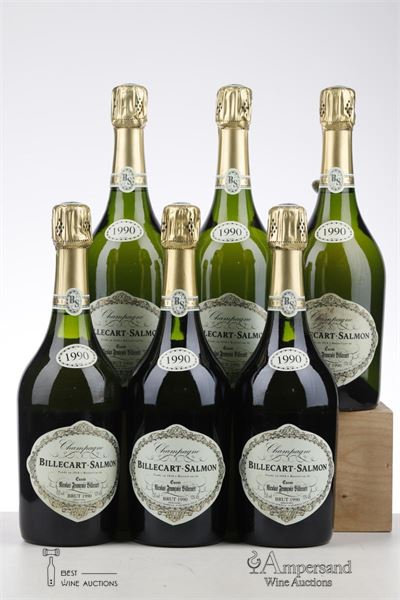 BILLECART SALMON CUVEE NICOLAS FRANCOIS BILLECART 1990 - Billecart Salmon - 6 Bottles
