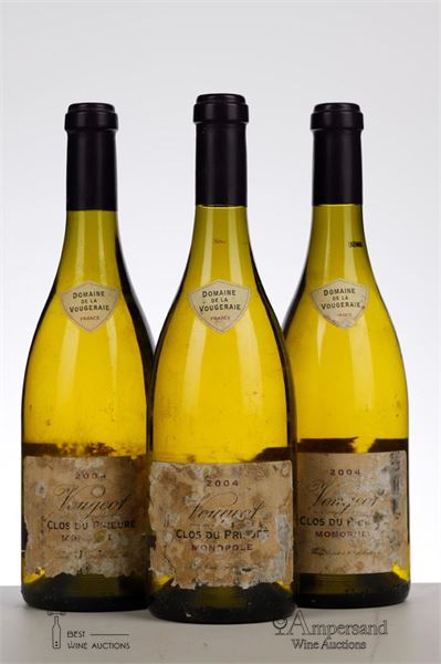 VOUGEOT BLANC CLOS DU PRIEURE 2006 - Domaine de la Vougeraie - 3 Bottles