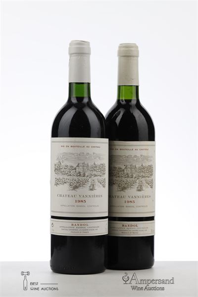 BANDOL 1985 - Chateau Vannieres - 2 Bottles