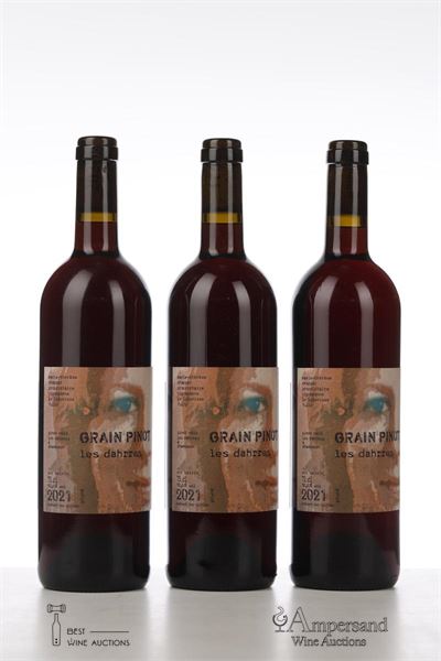 GRAIN PINOT LES DAHRRES ROUGE 2021 - Marie Therese Chappaz - 3 Bottles