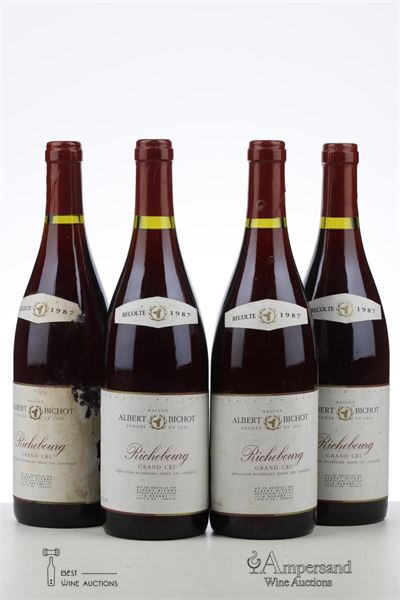 RICHEBOURG 1987 - Albert Bichot - 4 Bottles