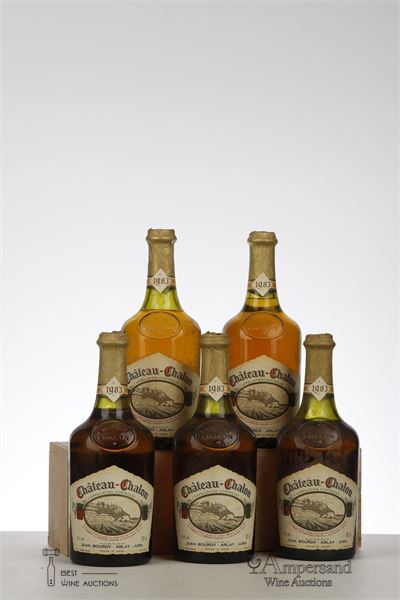 CHATEAU CHALON 1983 - Jean Bourdy - 5 Bottles