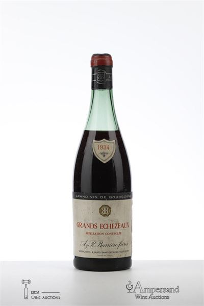 GRANDS ECHEZEAUX 1934 - Barriere - 1 Bottle