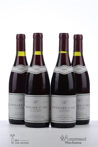 POMMARD LA REFENE 1999 - Ballot Millot - 4 Bottles