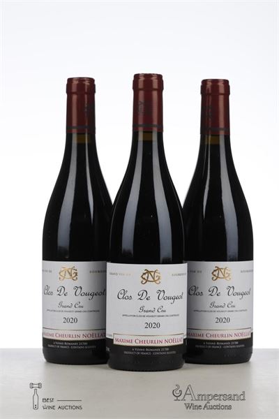CLOS DE VOUGEOT 2020 - Maxime Cheurlin Noellat - 3 Bottles