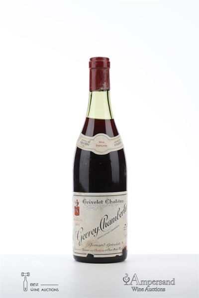 GEVREY CHAMBERTIN 1972 - Grivelet - 1 Bottle