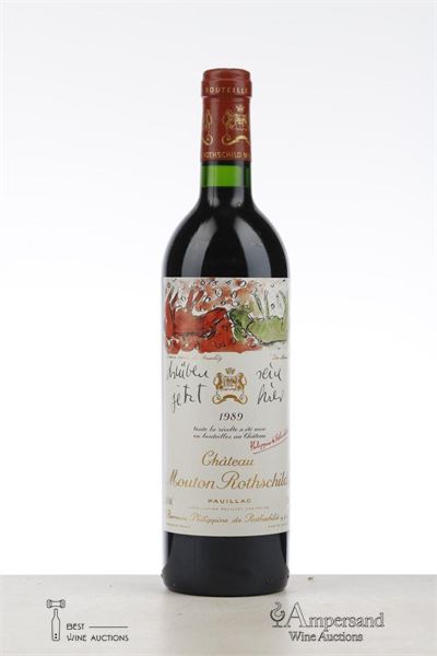 MOUTON ROTHSCHILD 1989 - Mc - 1 Bottle