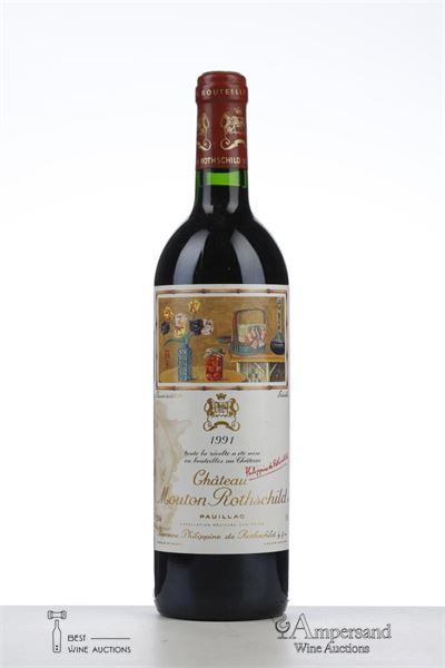MOUTON ROTHSCHILD 1991 - Mc - 1 Bottle