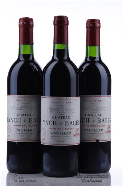 LYNCH BAGES 1989 - 3 Bottles