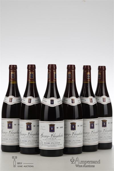 GEVREY CHAMBERTIN BEL AIR 2009 - Chateau Andre Ziltener - 6 Bottles