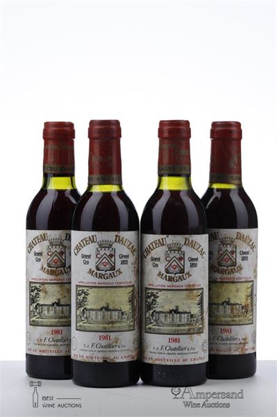 DAUZAC 1981 - Mc - 4 x 0,375Ltr
