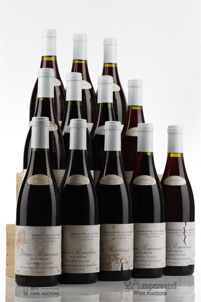 VOSNE ROMANEE AUX REAS 2000 - A.F.Gros - 12 Bottles
