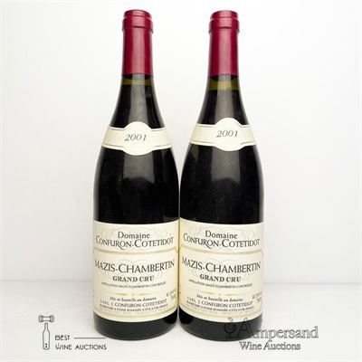 MAZIS CHAMBERTIN 2001 - Confuron Cotetidot - 2 Bottles