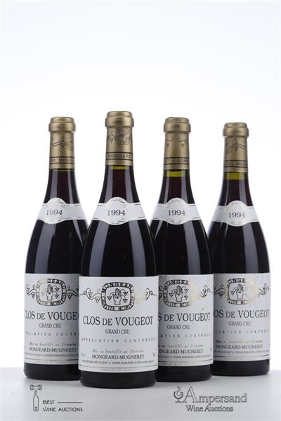 CLOS VOUGEOT 1994 - Mongeard Mugneret - 4 Bottles