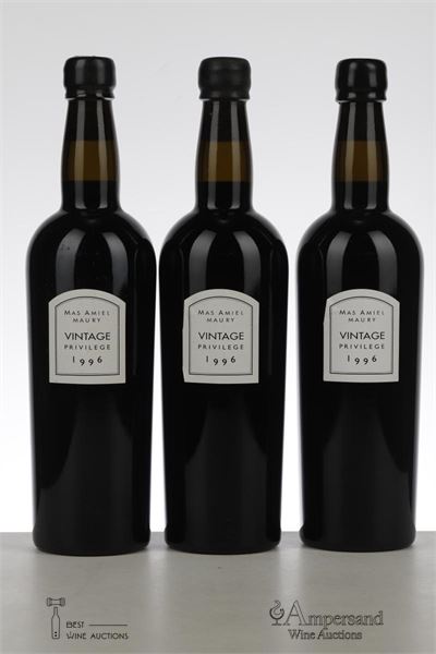 MAURY VINTAGE PRIVILEGE 1996 - Mas Amiel - 3 Bottles
