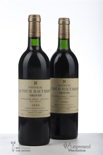 LA TOUR HAUT BRION 1985 - Mc - 2 Bottles