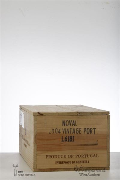 QUINTA DO NOVAL VINTAGE PORT 2004 - Quinta do Noval - 6 Bottles - Owc 6