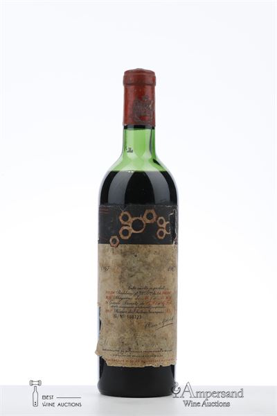 MOUTON ROTHSCHILD 1967 - Mc - 1 Bottle
