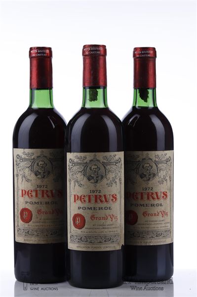 PETRUS 1972 - 3 Bottles