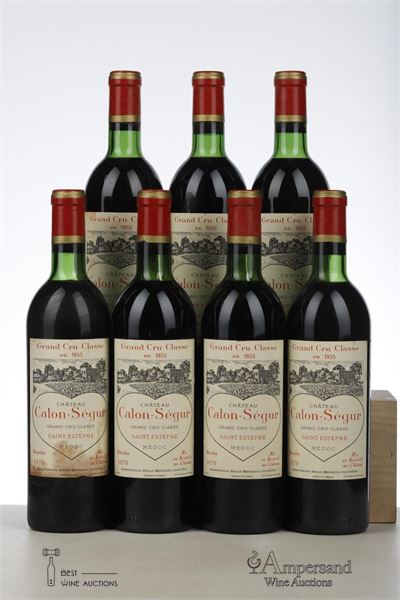 CALON SEGUR 1970 - Mc - 7 Bottles